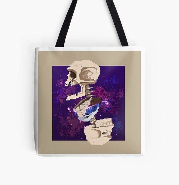 Sans and Gaster  All Over Print Tote Bag