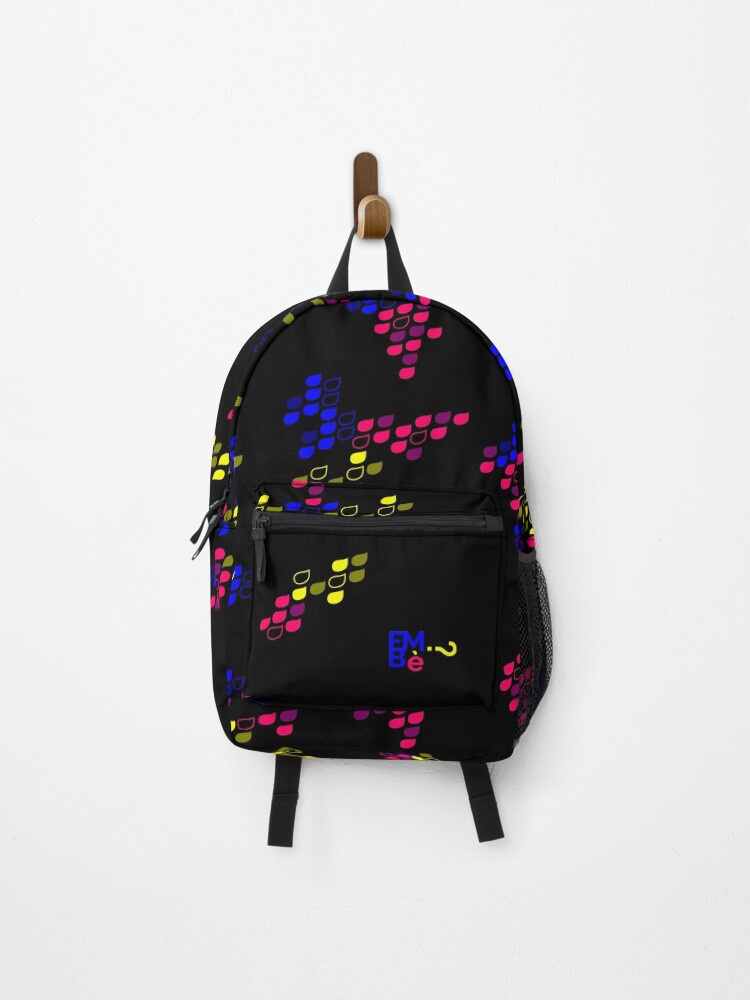 Thumbnail 1 of 3, Backpack, Colorful drops designed and sold by EmbeCoolStuff.