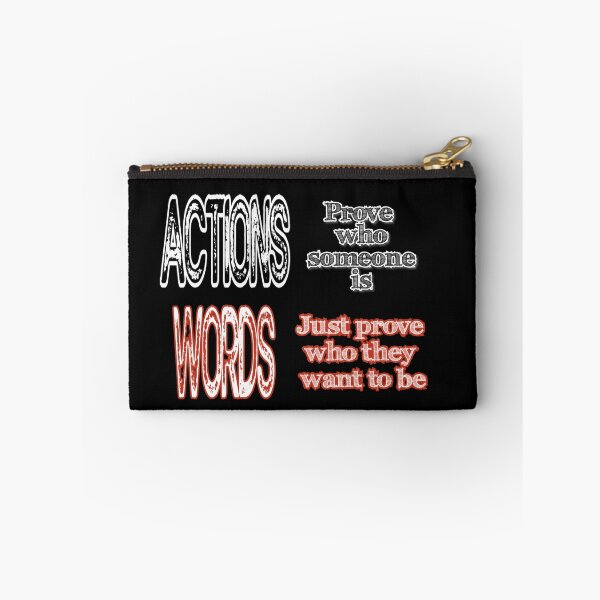 Item preview, ACTIONS Prove who someone is, WORDS Just prove who they want to be T-Shirt designed and sold by OAPod.