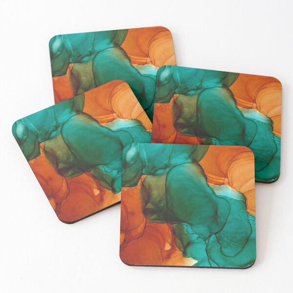 Item preview, Alcohol Ink Dusty River designed and sold by Sonagiart.