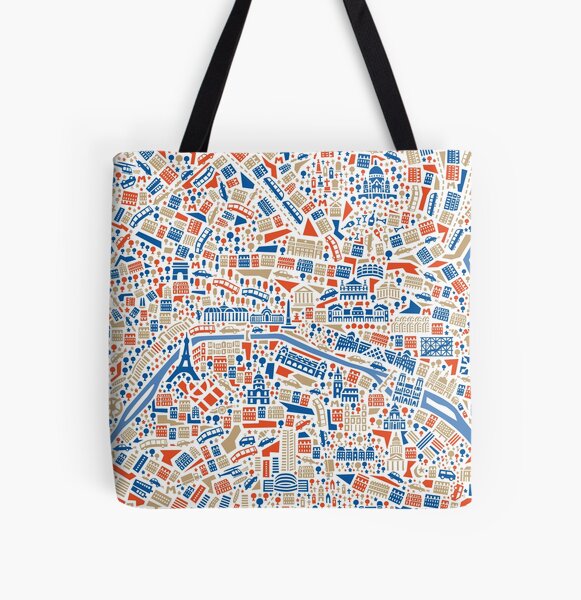 Item preview, Paris City Map designed and sold by Vianina.