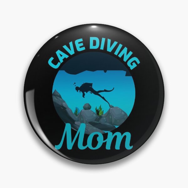 Item preview, Cave Diving Mom Mothers day Caving Spelunking Gift designed and sold by TastefulTees.