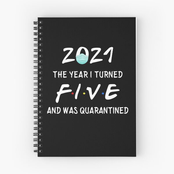 Item preview, 2021 I Turned 5 and was Quarantined Birthday 2021 kids designed and sold by AnimaLovers.