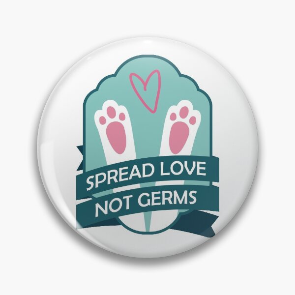 Item preview, Spread love not Germs - Funny easter nurse designed and sold by Moritz Schwäble.