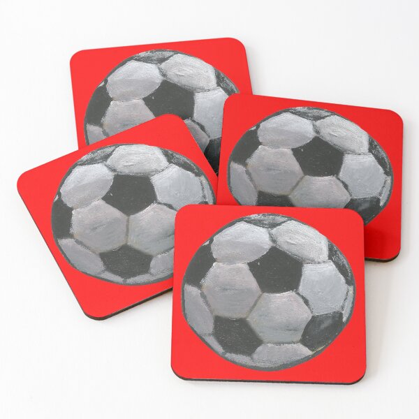 Item preview, Football on red.  Hand painted designed and sold by Rina Arling.