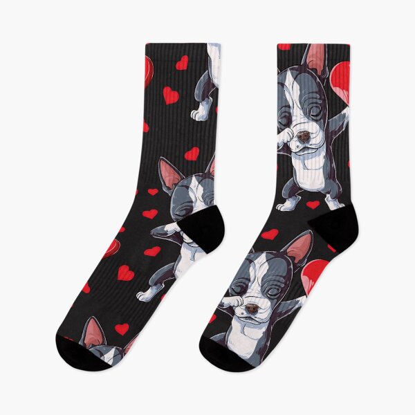 Item preview, Dabbing Boxer Valentines Day T shirt for Boys Girls Kids Women Men Dab Dance Dog Tee designed and sold by zedbubblez.