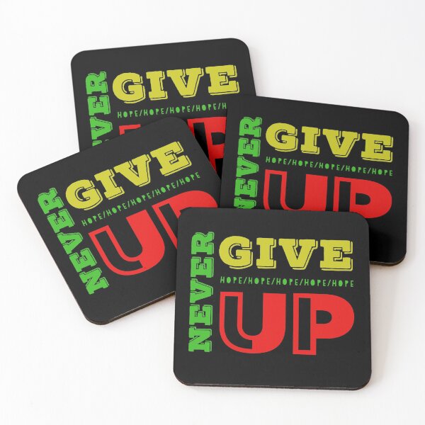 Item preview, NEVER GIVE UP designed and sold by Abelfashion.
