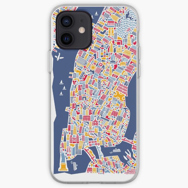 New York City Map iPhone Soft Case