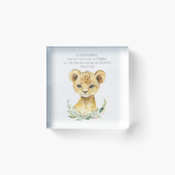 Item preview, Be Courageous Lion  designed and sold by made4you.