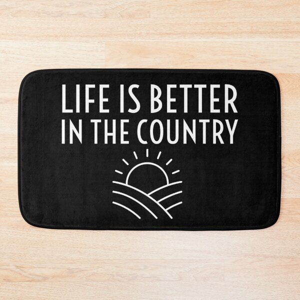 Item preview, Life is better in the country designed and sold by Gingatoo.