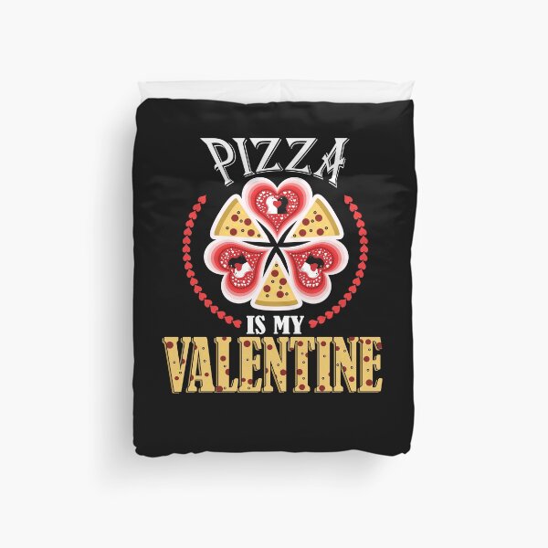Item preview, Pizza is my valentine  designed and sold by vidyaroul.