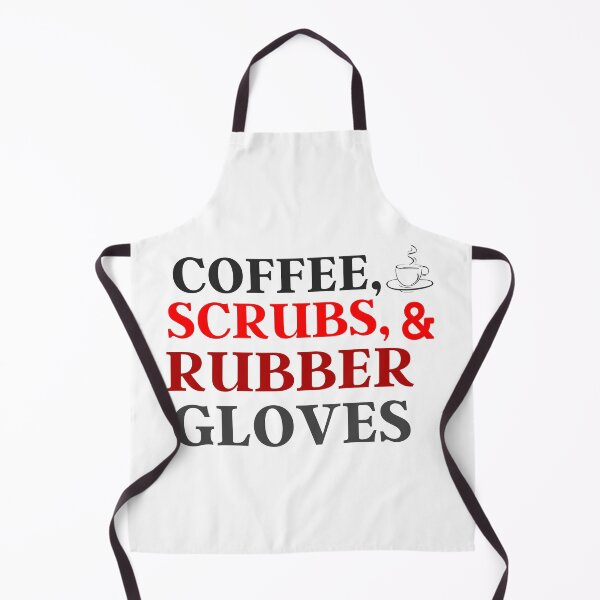 Item preview, Coffee Scrubs and Rubber Gloves,Cute Nurse,Nurse Graduation,Nursing Student,Gift for Nurse,Nurse,Cute Unisex designed and sold by BousboulaStorie.