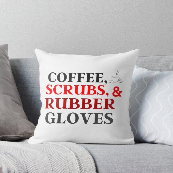 Item preview, Coffee Scrubs and Rubber Gloves,Cute Nurse,Nurse Graduation,Nursing Student,Gift for Nurse,Nurse,Cute Unisex designed and sold by BousboulaStorie.