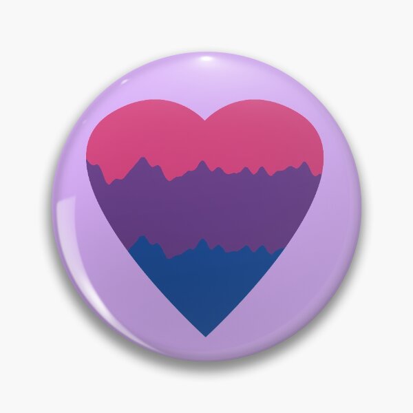 Item preview, bi color heart designed and sold by rclsivcreative.