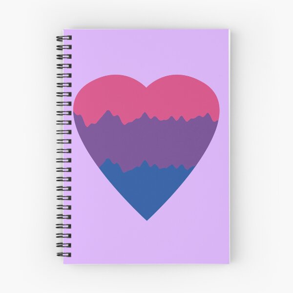 Item preview, bi color heart designed and sold by rclsivcreative.