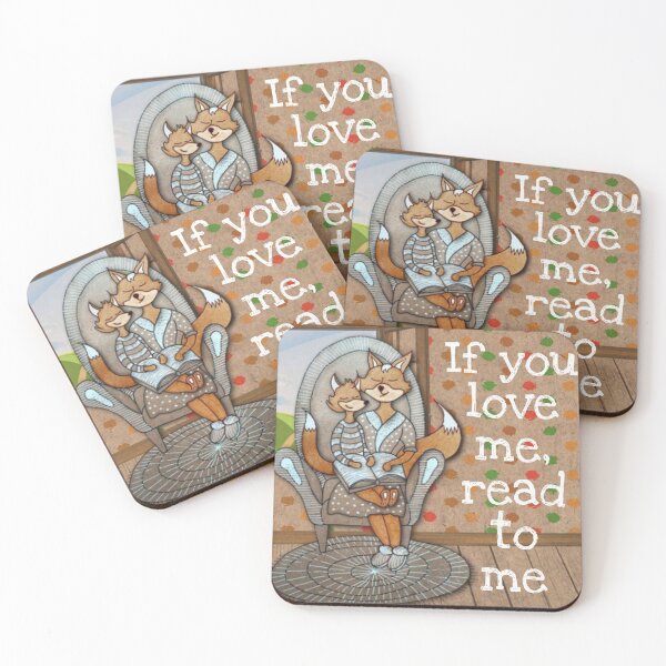 Item preview, If You Love Me, Read to Me designed and sold by Twittlefish.
