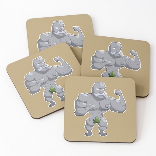 Item preview, Bodybuilder Stone Statue designed and sold by Animefreak9696.