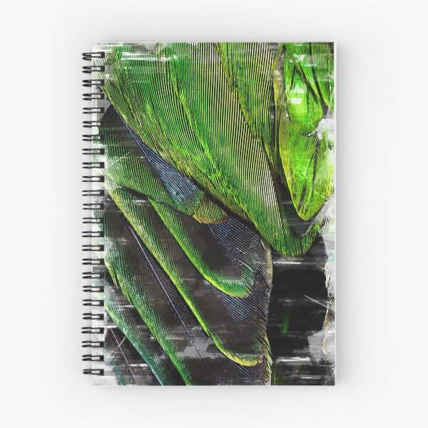 Artikelvorschau, Grünes chromatisches Vogelfeder-Muster. Für Feder- und Vogelliebhaber. entworfen und verkauft von ColortrixArt.