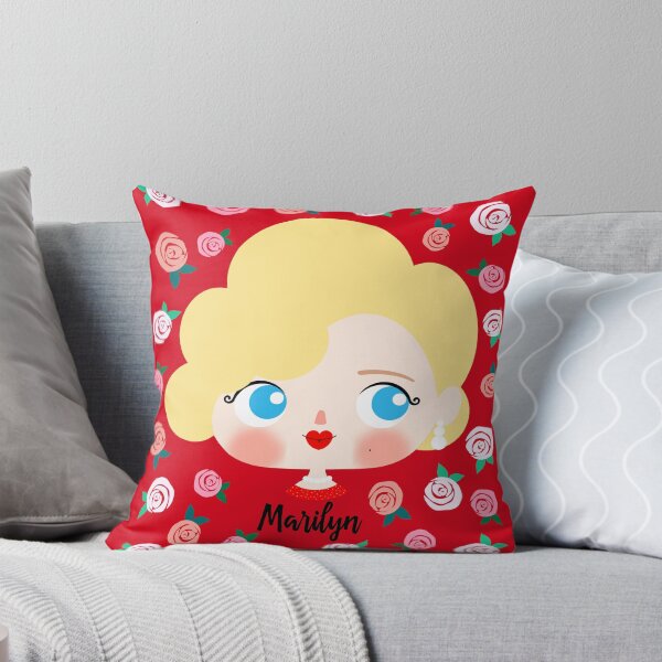 Aperçu de l'œuvre Marilyn Monroe - Roses - D14 créée et vendue par MVG designs.