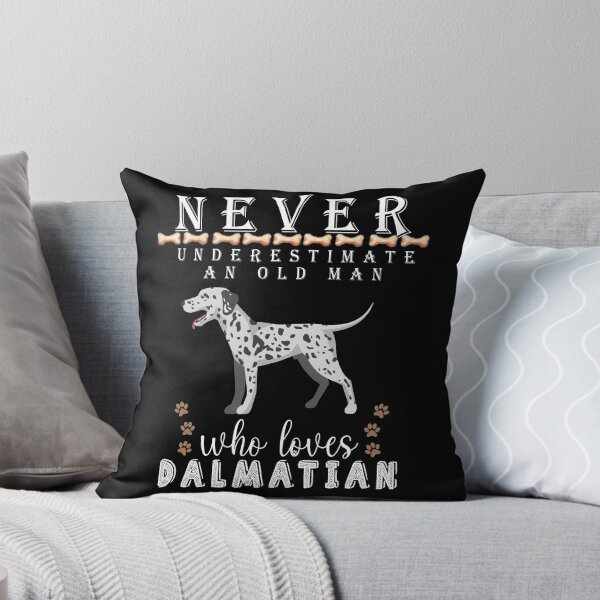Item preview,   Never underestimate an old man who loves Dalmatian designed and sold by . JustBeUnique ..