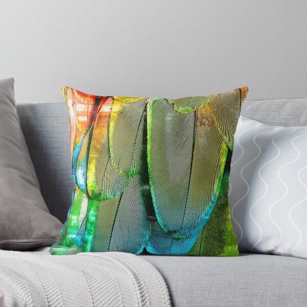 Artikelvorschau, ChromaticBird Feather Abstract Pattern. Für Feder- und Vogelliebhaber. entworfen und verkauft von ColortrixArt.