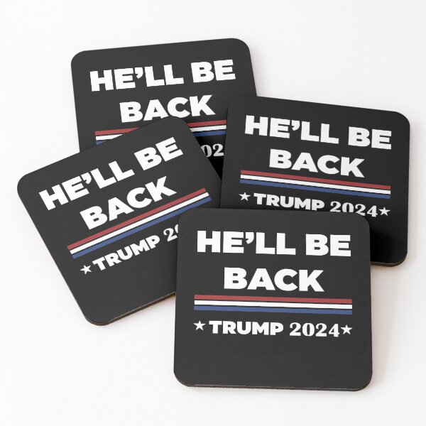 Item preview, He’ll Be Back Trump 2024  designed and sold by Rami Khalifah.