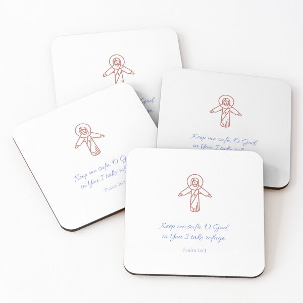 Item preview, Psalm 16:1 Keep Me Safe O God designed and sold by sharefaith.