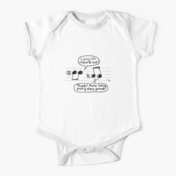 Musical Compliments Short Sleeve Baby One-Piece