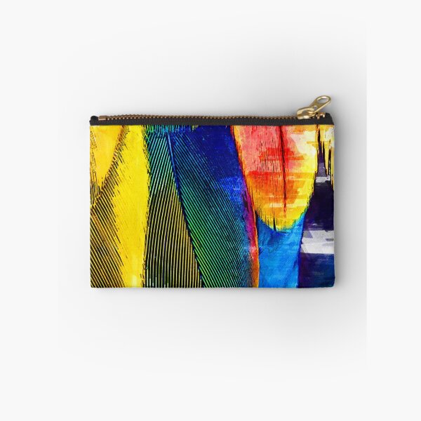 Item preview, Close Up Chromatic Bird Feathers Abstract Pattern. For Feather & Bird Lovers. designed and sold by ColortrixArt.