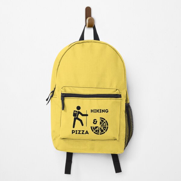 Item preview, Hiking And Pizza designed and sold by vibrantyy.