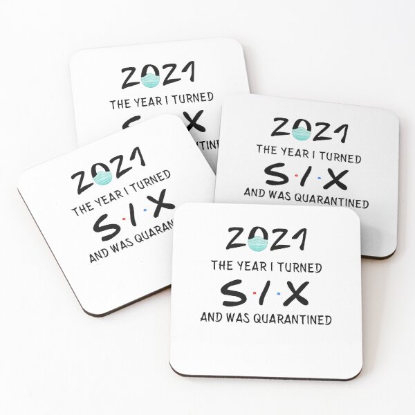 Item preview, 2021 I Turned 6 and was Quarantined Birthday 2021 kids designed and sold by AnimaLovers.