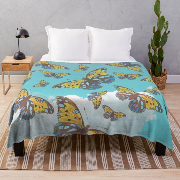 Item preview, Butterflies in the clouds pattern designed and sold by Farprintod.