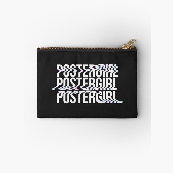 Item preview, postergirl glitch effect - white font designed and sold by tuckerdotcom.