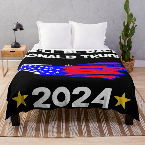 Item preview, He’ll Be Back Trump 2024 designed and sold by Rami Khalifah.