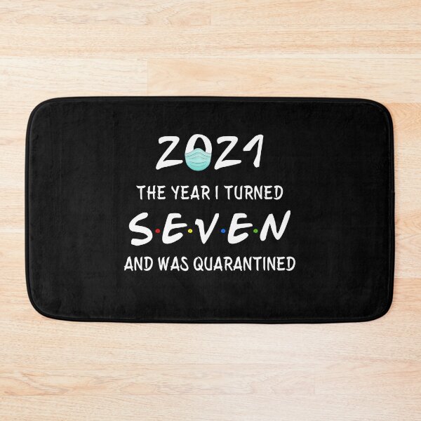 Item preview, 2021 I Turned 7 and was Quarantined Birthday 2021 kids designed and sold by AnimaLovers.