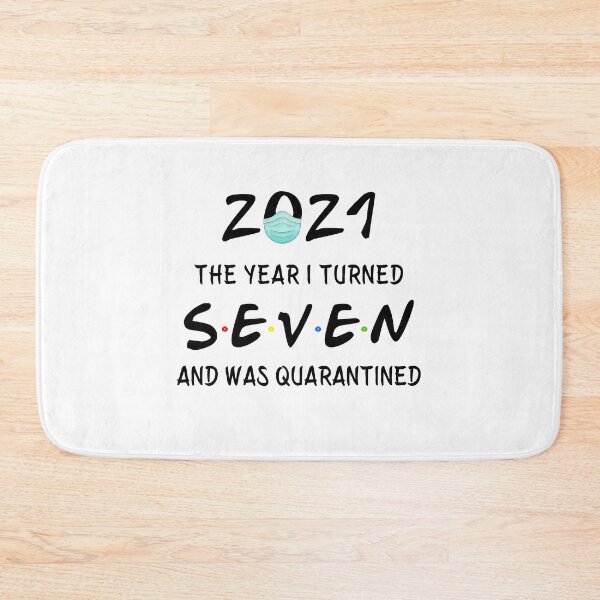Item preview, 2021 I Turned 7 and was Quarantined Birthday 2021 kids designed and sold by AnimaLovers.