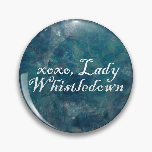 Item preview, xoxo, lady whistledown in blue designed and sold by alisonbbentley.