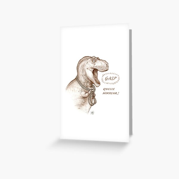 Item preview, Pearl-Clutching Tyrannosaur designed and sold by Himmapaan.