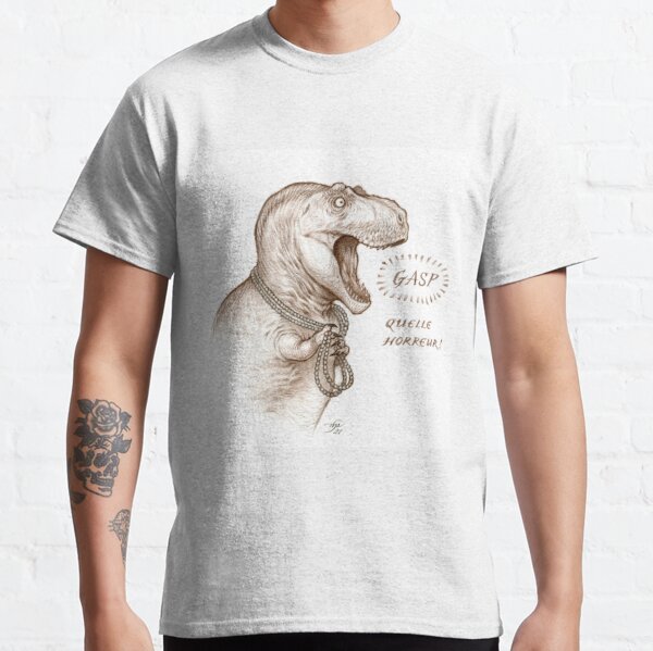 Pearl-Clutching Tyrannosaur Classic T-Shirt