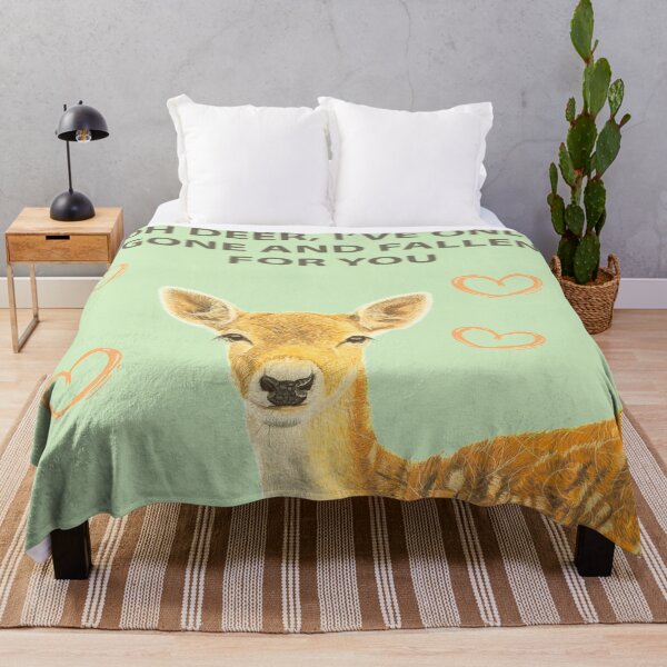 Item preview, OH DEER I'VE ONLY GONE AND FALLEN FOR YOU designed and sold by IslesArt.