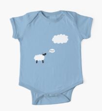 Sheep Cloud One Piece - Short Sleeve