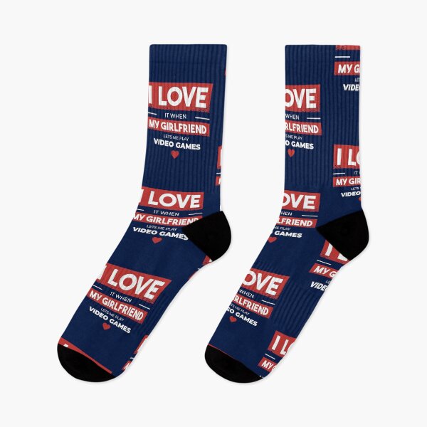Item preview, Love my girlfriend and video games designed and sold by Piztees.