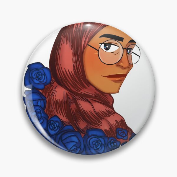 Item preview, Blue roses mystery hijabi designed and sold by swasilaki.