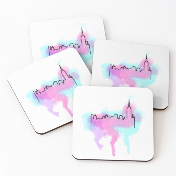 Artikelvorschau, New York Skyline entworfen und verkauft von RobinCworks.