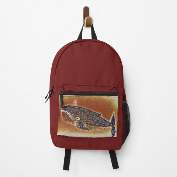 Item preview, Artistic whale in antique tones designed and sold by Pelikancrazy.