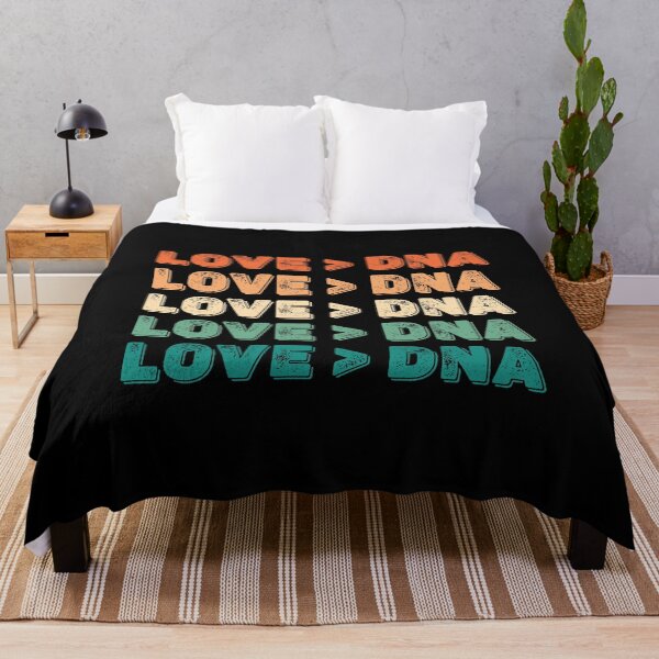 Item preview, Love Is Greater Than DNA - Inspirational Motivating Adoption Quotes Vintage Retro Style designed and sold by Scratches Tees.