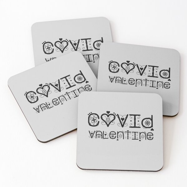 Item preview, Covid Valentine Gray designed and sold by DamaliePierre.