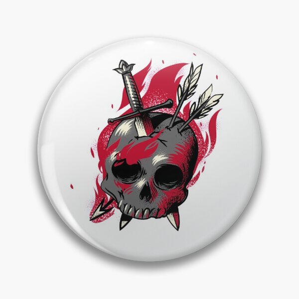 Item preview, Viking Skull - Sword and Arrows designed and sold by NoelNimmad.