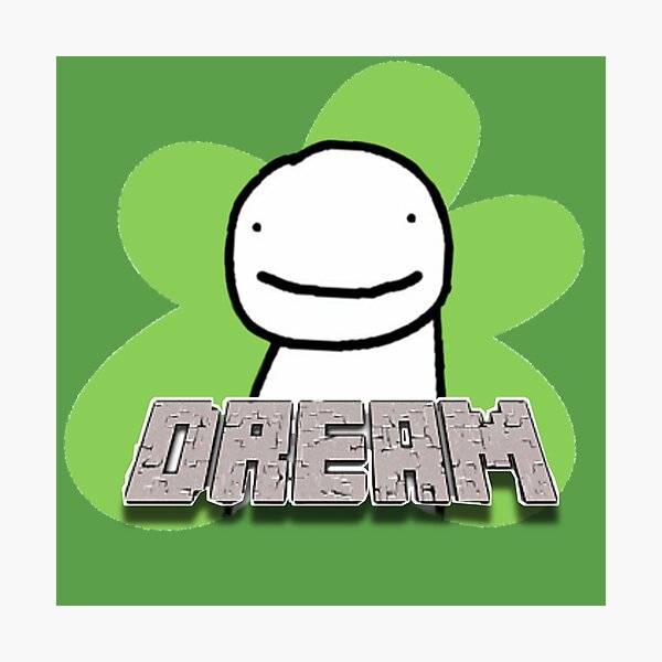 Dream Smp Logo Photographic Print By Nicolepee Redbubble