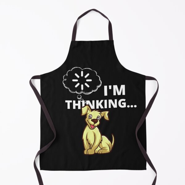 Item preview, Funny I'm Thinking Dog Novelty Gift designed and sold by Marathon-Runner.